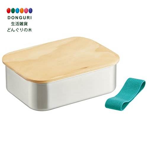 【200円クーポン】 SKATER スケーター ステンレス製 弁当箱 木蓋付き 1段 1030ml 大容量 男性用 STLBT11B-A <スケーター プレゼン...