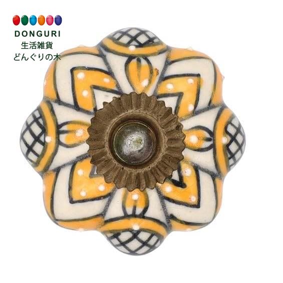 【200円クーポン】 トモコーポレーション プルノブ 花型 オレンジ × 2個 <トモコーポレーション プレゼント 入園祝い 入学祝い かわいい おしゃれ お返...