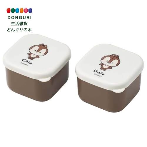 【200円クーポン】 SKATER スケーター ミニ シール容器 保存容器 おかず入れ 130ml 2個組 ディズニー ゆるるん チップ&デール MO1WAG-...