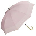【200円クーポン】 Wpc. ワールドパーティー 2024 雨傘 長傘 ピンク 晴雨兼用 親骨58cm ジャンプ 330g ゴールドハンドル 切り継ぎ くすみ 9095-04-001 <ワールドパーティー ラッピング不可 プレゼント 入園祝い 入学祝い 雨具 かわいい おしゃれ お返し>
