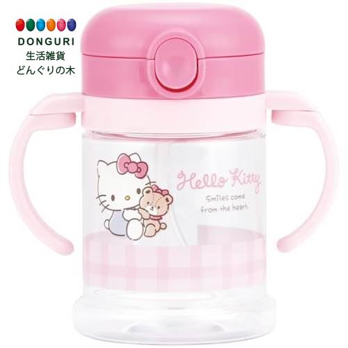 【200円クーポン】 SKATER スケーター ベビー用 両手ハンドル付き ストローマグ 260ml 折り畳み式 ハンドル ハローキティ サンリオ KSHW1N...