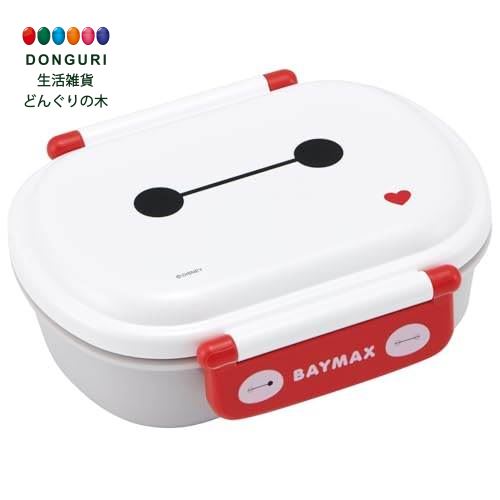 【200円クーポン】 SKATER スケーター 子供用 お弁当箱 1段 360ml ふわっと盛れるドーム型 抗菌加工ベイマックス 25 ディズニー QAF2BA...