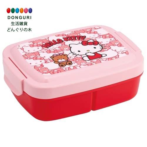 【200円クーポン】 SKATER スケーター キッズ お弁当箱 ドーム型 仕切り一体型 820ml キティ うしろうしろ サンリオ 女の子 日本製 P84 <...