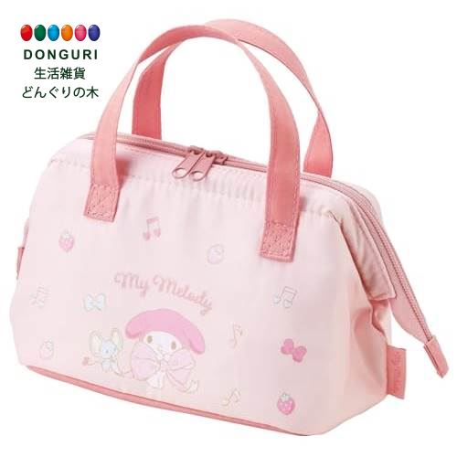 【200円クーポン】 SKATER スケーター 保冷 ランチバッグ がま口 子供用サイズ 子供弁当箱用 サンリオ マイメロディ ビッグリボン KGA0 <スケー...