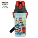 【200円クーポン】 SKATER スケーター 子供用 プラスチック 水筒 480ml ワンプッシュ開閉 抗菌 子供に優しい 軽量 日本製 トミカ 25 PSB...