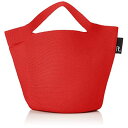 【200円クーポン】 ROOTOTE ルートート 軽量 自立 帽子型 リサイクル糸 ニット バスケット トートバッグ ポーノ Po-No ベビールー 0255 レッド <ルートート レディース プレゼント かわいい おしゃれ お返し デイリーバッグ トートバッグ バッグ 2way>