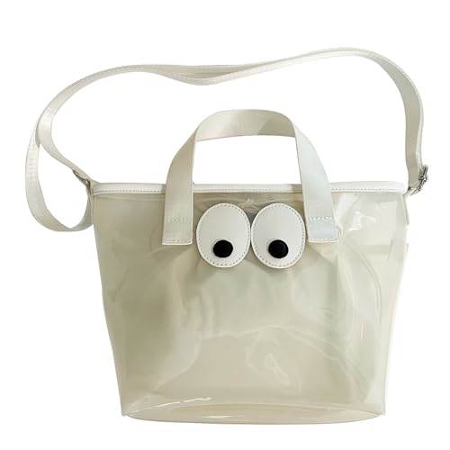 【200円クーポン】 ROOTOTE ルートート 1111 小さめ くりくり目 クリア ショルダー付き トートバッグ E..