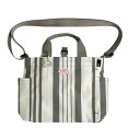 【200円クーポン】 ROOTOTE ルートート 1128 1129 ペットとのお散歩 ショルダー付き トートバッグ SN スクエア DOG BUDDY 112903 グレーストライプ <ルートート 父の日 レディース エコバッグ サブバッグ 鞄 bag>