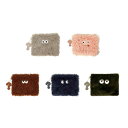 【200円クーポン】 ROOTOTE ルートート 6846 くりくりお目々 フェイクファー 大きめ ポーチ クラッチバッグ EU ウイズルー クリプテッド C ...