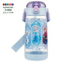 【200円クーポン】 SKATER スケーター 子供用 ストロー付き 水筒 クリアボトル 480ml シリコーン ディズニー アナと雪の女王 25 女の子 PD...