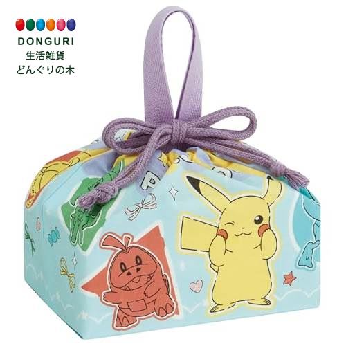 【200円クーポン】 SKATER スケーター ポケットモンスター KB7 ランチ巾着 Popping UP <スケーター プレゼント 入園祝い 入学祝い 入園...