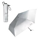 【200円クーポン】 Wpc. ワールドパーティー 2025 男の晴雨兼用傘 日傘 IZA Type LIGHT & SLIM シルバー 折りたたみ傘 親骨55...