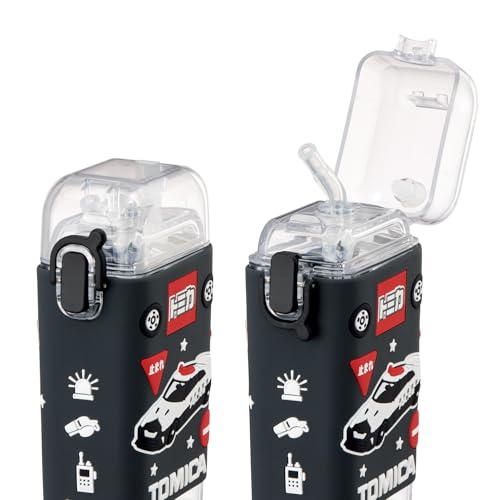【200円クーポン】 SKATER スケーター スクエア ストロー ボトル 水筒 S 260ml ワ...