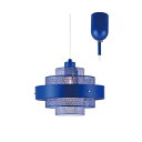 【200円クーポン】 INTERFORM インターフォルム ペンダントライト LT-4533BL Ivonne イヴォンネ ブルー LED電球付 <インターフォ...