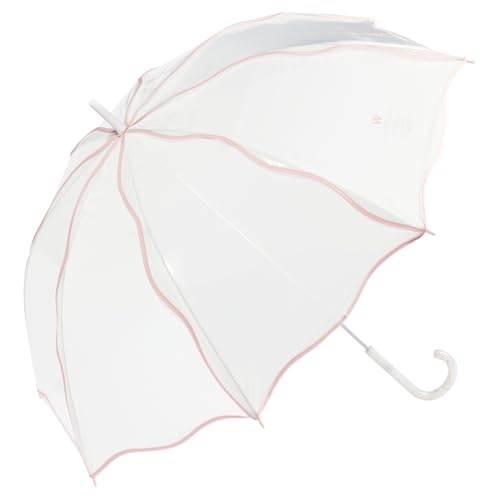 【200円クーポン】 Wpc. ワールドパーティー 2025 ビニール傘 ウェービーアンブレラ オフ 長傘 雨傘 親骨60cm 大きい レディース 映え 韓国 PT-071-001 <ワールドパーティー ラッピング不可 プレゼント 入園祝い 入学祝い 入学準備 かわいい おしゃれ お返し キッズ>