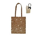 【200円クーポン】 ROOTOTE ルートート 薄地 トートバッグ型 エコバッグ アニマル チャームケース付き LT.チャーム&トート 104505 イヌ_ドッグ <ルートート 父の日 プレゼント かわいい おしゃれ お返し>