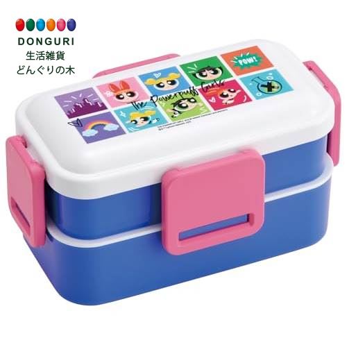 【200円クーポン】 SKATER スケーター 弁当箱 2段 600ml 女性用 抗菌 ふんわり盛れる ドーム型フタ 日本製 パワーパフガールズ PFLW4AG...