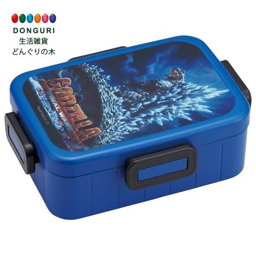 【200円クーポン】 SKATER スケーター 4点ロック 弁当箱 650ml 抗菌加工 ランチボックス 日本製 ゴジラ 2004 YZFL7AG-A <スケー...