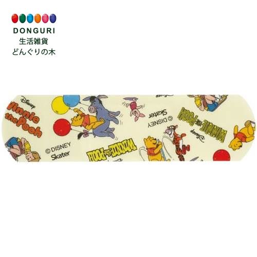 【200円クーポン】 SKATER スケーター 救急 ばんそうこう 絆創膏 Mサイズ 20枚 ディズニー くまのプーさん QQB1C-A <スケーター プレゼン...