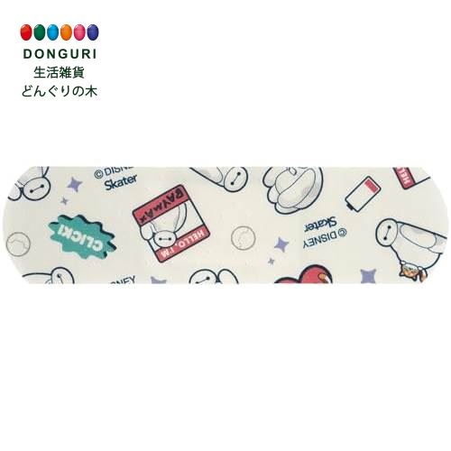 【200円クーポン】 SKATER スケーター 救急 ばんそうこう 絆創膏 Mサイズ 20枚 ディズニー ベイマックス QQB1C-A <スケーター プレゼント...
