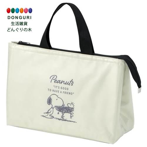 【200円クーポン】 SKATER スケーター お弁当 カバー付 ランチ バッグ 保冷 横29×高21×マチ幅12cm スヌーピー バッジ KBCV1-A <ス...