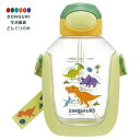 【200円クーポン】 SKATER スケーター ワンプッシュ ストロー ボトル 水筒 ショルダーベルト付 780ml ディノサウルス ピクチャーブック 恐竜 P...