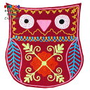 【200円クーポン】 トモコーポレーション ランチョンマット フェルト アニマル フクロウ レッド 27×30 63907108 × 3個 <トモコーポレーショ...