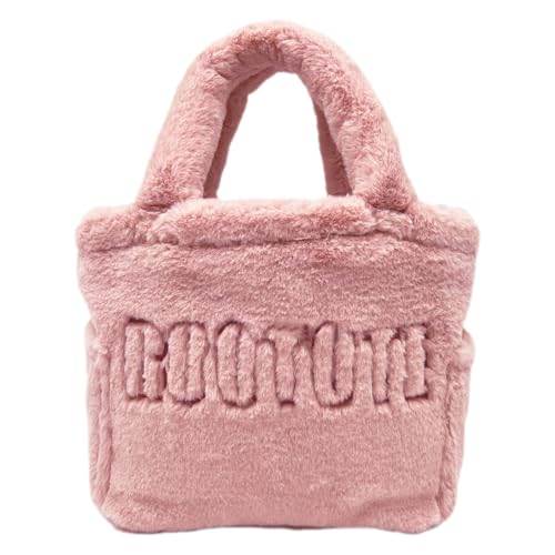 Rakuten - 【200円クーポン】 ROOTOTE ルートート SC.スクエア.ファー.ロゴ-A ピンクケイ02 ＜ルートート 父の日 かわいい おしゃれ＞