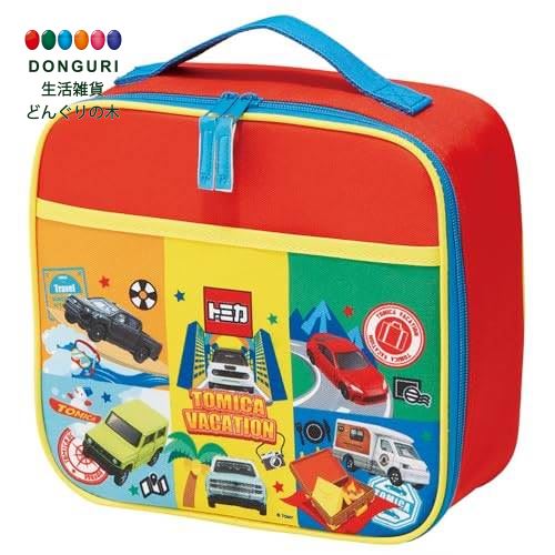 【200円クーポン】 SKATER スケーター 子供用 ランチバッグ 3.4L 弁当箱と水筒を一緒に持ち運べる トミカ 日本製 KB34-A ＜スケーター プレゼント 小学校 子供 女の子 小学生 かわいい おしゃれ お返し＞