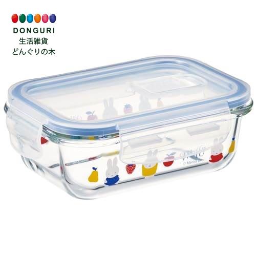 スケーター(Skater) 保存容器 370ml S 耐熱ガラス製 オーブン 電子レンジ 食洗器対応 フタ弁付き 4点ロック リトルミイ GBST4-A