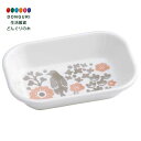 【200円クーポン】 SKATER スケーター 小皿 メラミン ミニ プレート システム 食器 S トレー 皿 プレート 10.5cm×7.5cm 花鳥 MTS...