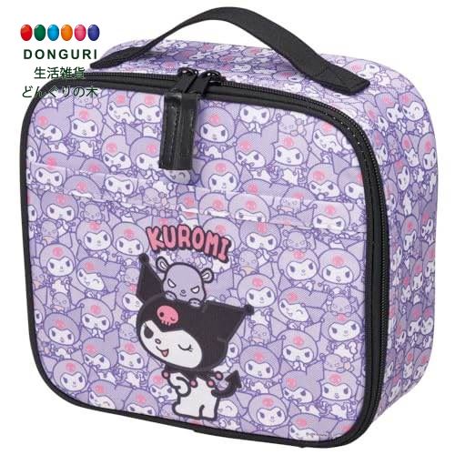 【200円クーポン】 SKATER スケーター 子供用 ランチバッグ 3.4L 弁当箱と水筒を一緒に持ち運べる クロミ うしろうしろ サンリオ 日本製 KB34...