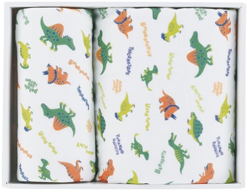 【200円クーポン】 SKATER スケーター ベビー お世話 セット ハンドタオル バスタオル ギフト プレゼント 贈り物 ディノサウルス ピクチャーブック 恐竜 SET1099-A ＜スケーター プレゼント 子供 男の子 女の子 小学生 カトラリーセット かわいい おしゃれ お返し 男子＞ 2