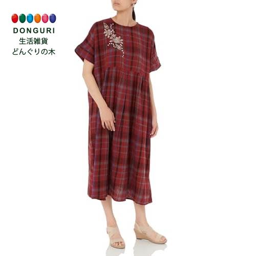 【200円クーポン】 トモコーポレーション ワンピース タータンチェック RED 20823361524 <トモコーポレーション プレゼント 入園祝い 入学祝い...