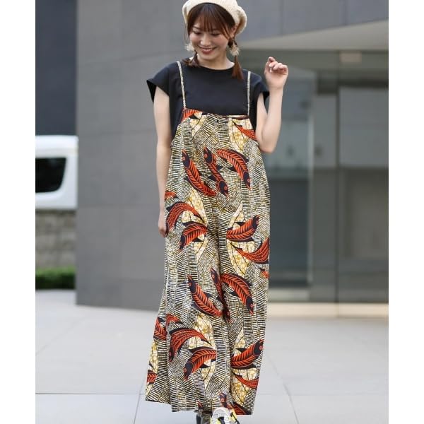 生活雑貨　どんぐりの木の【200円クーポン】 トモコーポレーション Shanti Shanti アフリカンプレーンサロペット WEB限定 ターコイズ FREE ＜トモコーポレーション プレゼント 入園祝い 入学祝い かわいい おしゃれ お返し＞｜アングル2