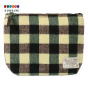 【200円クーポン】 トモコーポレーション ポーチ ほっこり ムード L グリーン 23×17×7 65314666 <トモコーポレーション プレゼント 入園祝...