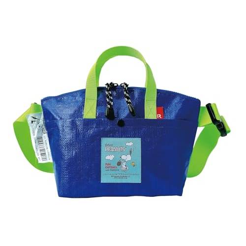 Rakuten - 【200円クーポン】 ROOTOTE ルートート スヌーピー 2WAY ポリエチレン ショルダー ミニトートバッグ デリ 防水性 レジャー ランチ ブルー SNOOPY ＜ルートート 父の日 プレゼント 入園祝い 入学祝い かわいい おしゃれ お返し サブバッグ トートバッグ ミニトートバッグ＞