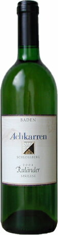アッカーレン シュロスベルク ルーレンダー シュペートレーゼ [2004] (アッカーレン)　Achkarren Schlossberg Rulaender Spaetlese [2004] ( Achkarren )　/ドイツ/白/