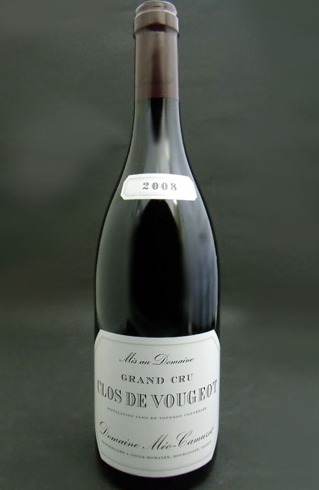 クロ・ド・ヴージョ [2008] (メオ・カミュゼ)　Clos de Vougeot Grand Cru [2008] (Meo Camuzet)　/赤/