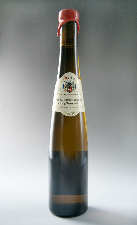 ダルスハイマー・フーバッカー リースリング・ベーレンアウスレーゼ [1999] 375ml (ケラー)　Dalsheimer Hubacker Riesling Beerenauslese [1999] 375ml (Keller)　/ドイツ/白/極甘口/貴腐ワイン/