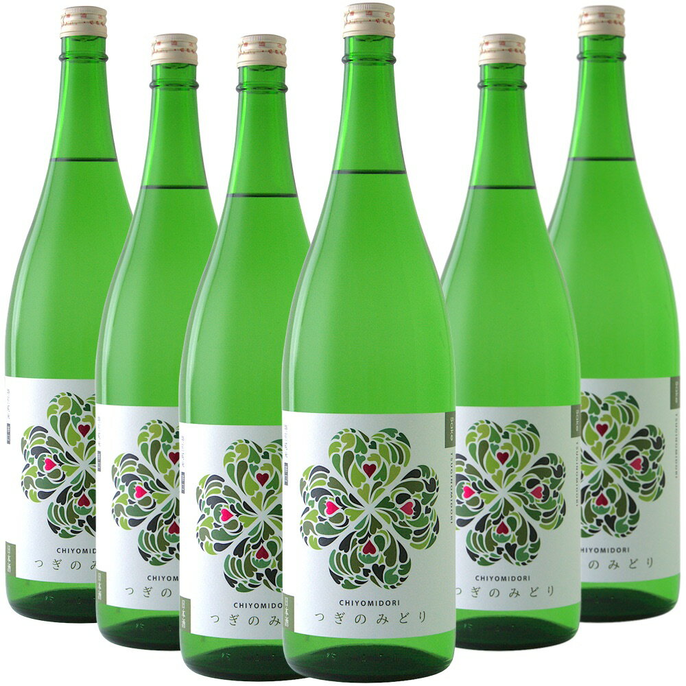 [6ܥå] ĤΤߤɤ ̽ƿɸ (ͭ²ұļ¤Ź)Tsugi-no-Midori Tokubetsu-Junmai Dry (Okuda Brewery Co., Ltd) ĸ  ܼ 1800ml6