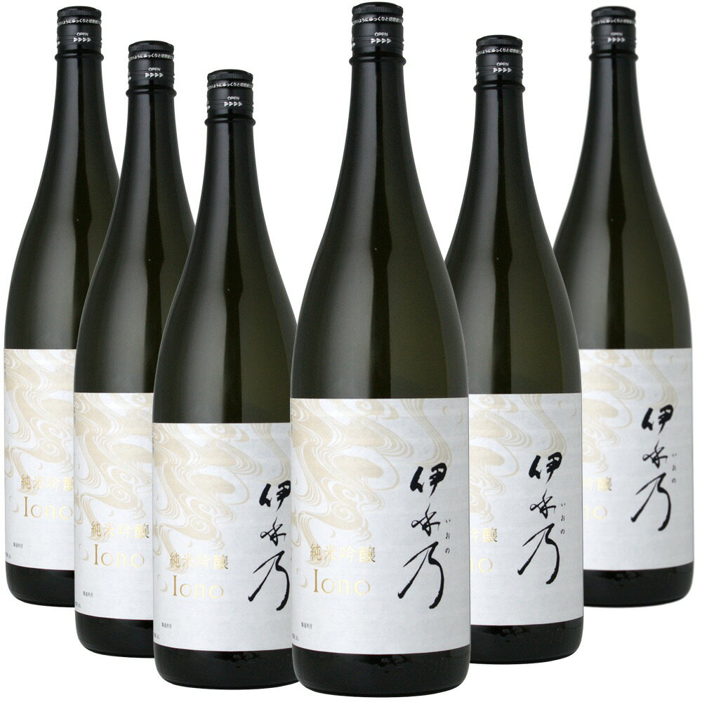 [6本セット] 伊乎乃 純米吟醸 (高の井酒造(株))　Iono Junmai-Ginjyo (Takanoi Shuzou Co. Ltd)　日本 新潟県 小千谷市 日本酒 Craft Sake 1800ml×6本