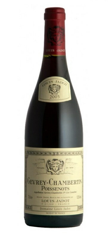 ジュヴレ・シャンベルタン プルミエ・クリュ ポワスノ [2005] (ドメーヌ・ルイ・ジャド)　Gevrey Chambertin 1er Cru Poissenots [2005] (Domaine Louis Jadot)　/赤/