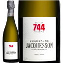 ジャクソン キュヴェ ナンバー 744 (ジャクソン)　Jaquesson Cuvee no. 744 (Jacquesson)　フランス シャンパーニュ 白 スパークリングワイン 辛口 750ml