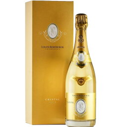 クリスタル ブリュット [2013] ギフトボックス (ルイ ロデレール)　Cristal Brut [2013] Gift Box (Louis Roederer)　フランス 白 辛口 スパークリング シャンパーニュ ビオディナミ 750ml