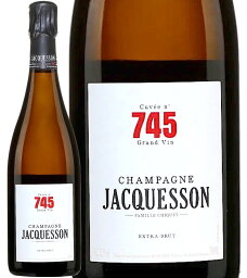 ジャクソン キュヴェ ナンバー 745 (ジャクソン)　Jaquesson Cuvee no. 745 (Jacquesson)　フランス シャンパーニュ 白 スパークリングワイン 辛口 750ml