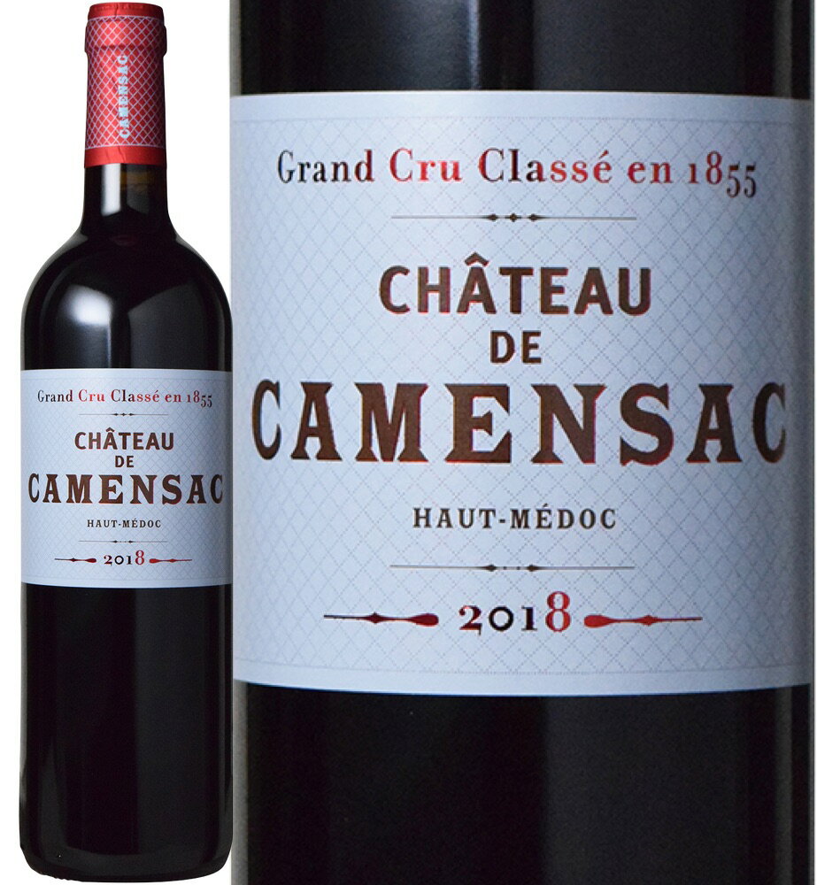 [12本セット] シャトー カマンサック [2018]　Chateau Camensac AOC Haut Medoc　フランス ボルドー メドック 第5級格付 赤 フルボディ 750ml