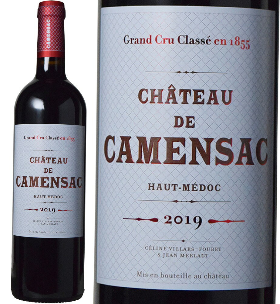 シャトー カマンサック [2019]　Chateau Camensac AOC Haut Medoc　フランス ボルドー メドック 第5級格付 赤 フルボディ 750ml