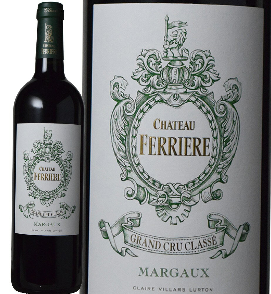 シャトー・フェリエール [2019]　Chateau Ferriere　AOC Margaux　フランス ボルドー オー・メドック メドック 第3級格付 AOCマルゴー 赤 フルボディ 750ml