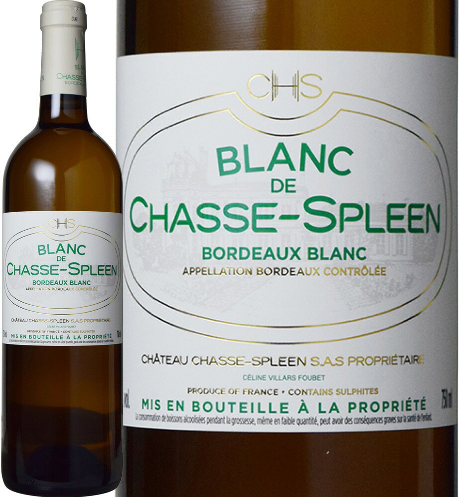 ブラン ド シャス スプリーン [2019]　Blanc de Chasse Spleen フランス/AOCボルドー/白/750ml